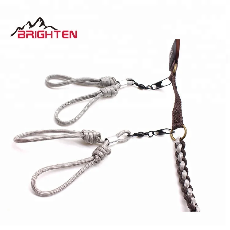 Neoprene outdoor paracord duck call lanyard for hunting