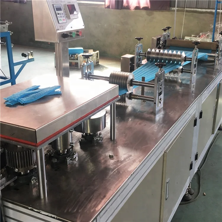 bouffant clip hair cap making machine