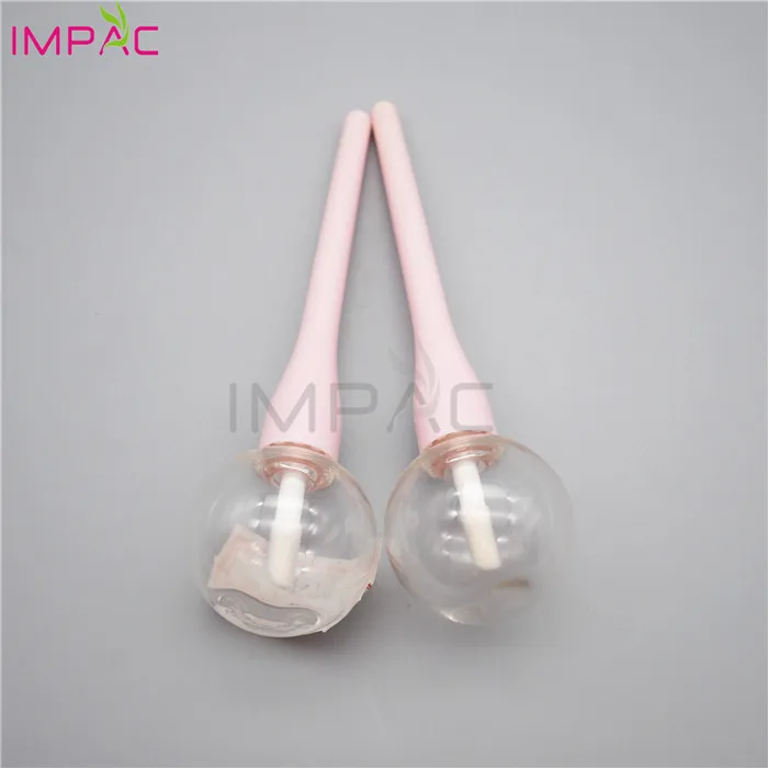 Transparent  Ball Shape Make up Plastic Liquid Lipstick Packaging