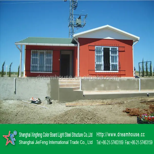 Дешевые каркасные дома/1 спальня мобильные дома/сборные дома