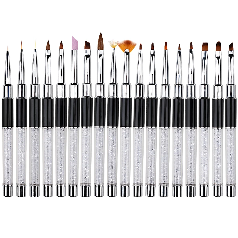 BIN A series Acrylic Handle Kolinsky Nail Art Brush