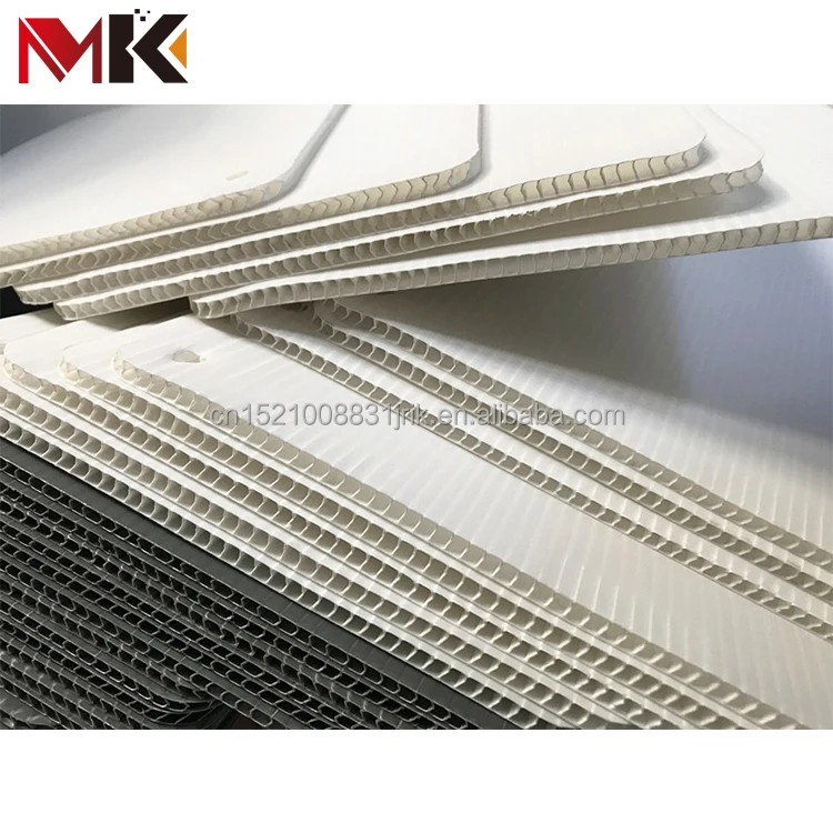 Гофрированные Пластиковые PP пол защита листа pp пол защита Две Стены Листовой Пластик