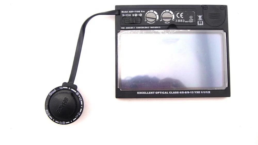 HMT 4 arc sensors variable dark shade 5-9/9-13 large view 100x53mm automatic welder helmets True color vision CE marked