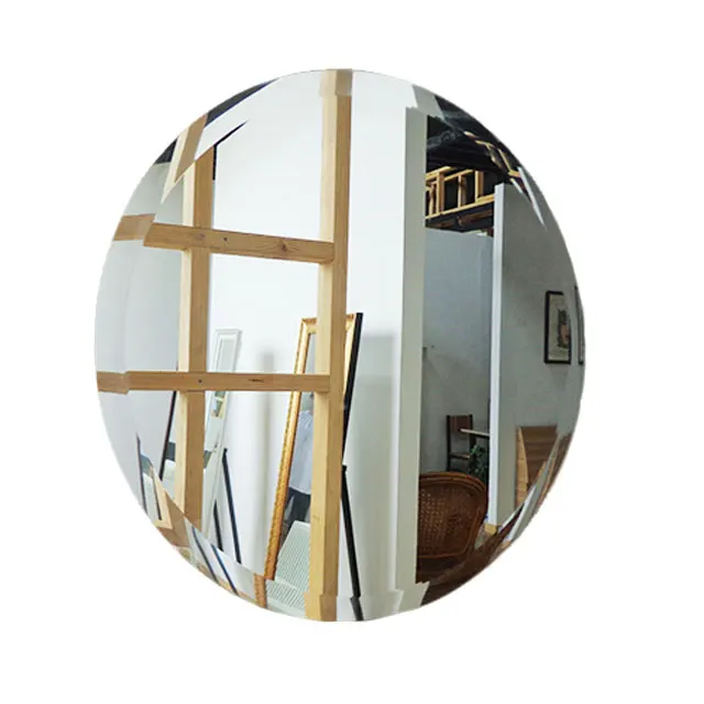 Китай, 3 мм, 4 мм, 5 мм, Безрамное скошенное настенное зеркало, цена за квадратный метр