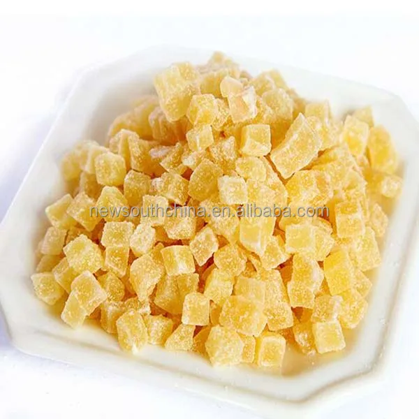 Crystallized ginger cube