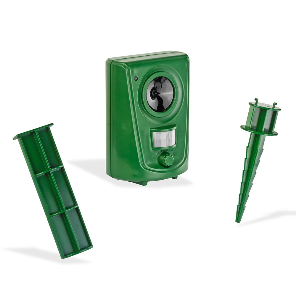 Новинка; Лидер продаж; Домашние диких животных солнечной энергии ультразвуковой кролик репеллент птиц напугать