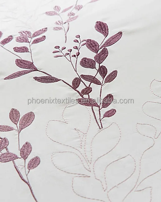 newest embroidery silk cotton quilt cover