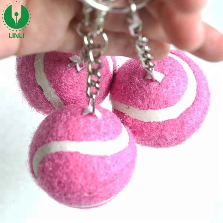 
High Quality keychain/ Tennis Ball Keychain,Fancy Key Ring / Beach Ball Keyring 