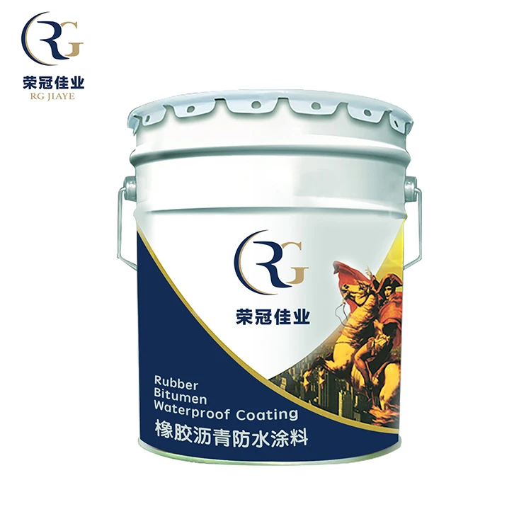 Liquid rubber bitumen waterproof coating for building