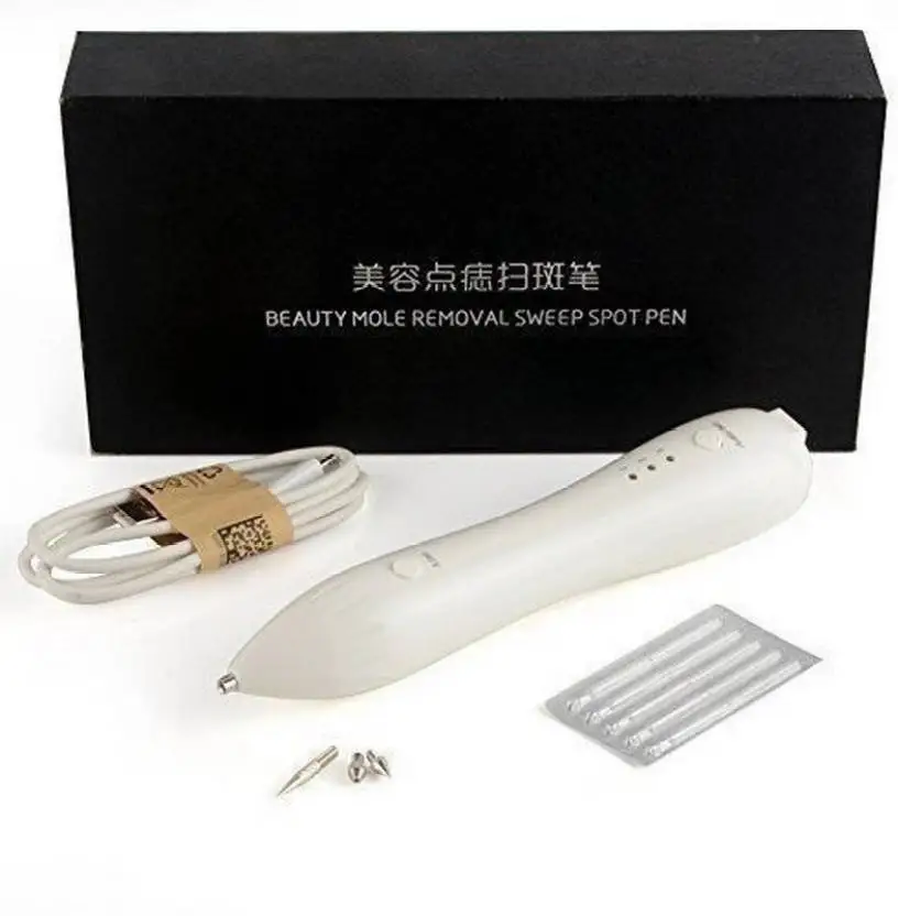 High Quality Electric Point Mole Pen Portable Freckle Warts Dot Mole Dark Spot Tattoo Removal Pen