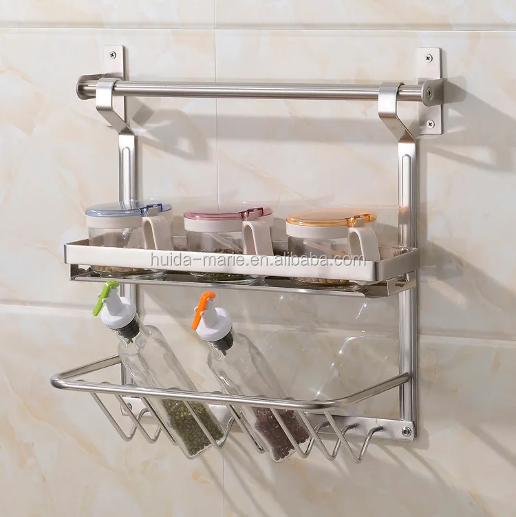 Нержавеющая сталь кухонный нож корзины для бутылок специй держатель NF-001