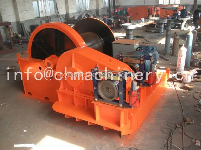winch crane lifting mechanism