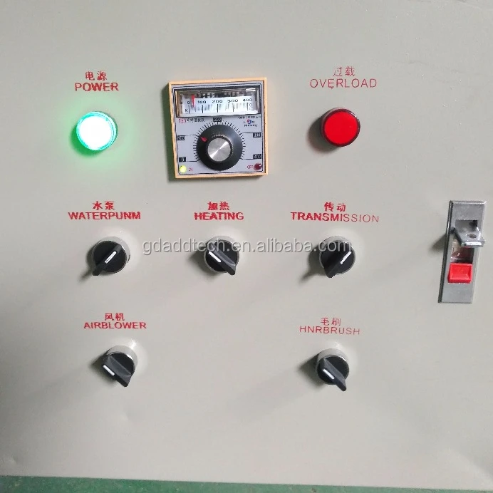 Horizontal Small Glass Washing And Drying Machine /Sponge Glass Cleaning Machine