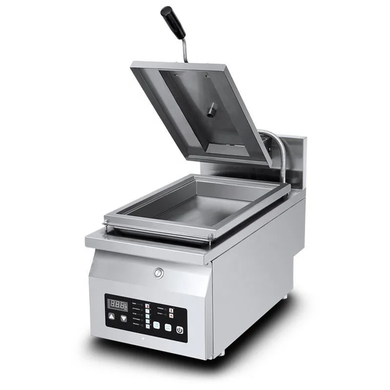 110v 220v USA factory low price Automatic Dumpling fried Machine Gyoza Griller Empanada Grilling pan for Canada restaurant