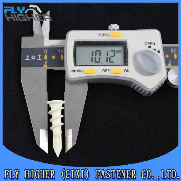 Plastic drywall easy drive anchor 10x33 Easy anchor speed anchor