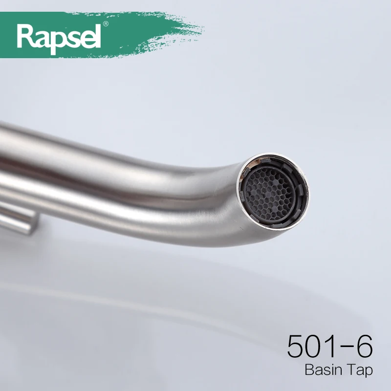 Rapsel Wholesale New Design With Good Quality Stainless Steel Basin Faucet