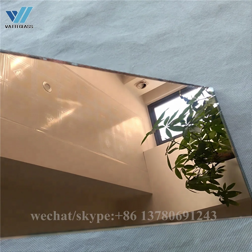1mm 1.3mm 1.5mm 1.8mm 2mm Mirror Glass, Super Thin Colored Mirror Sheet