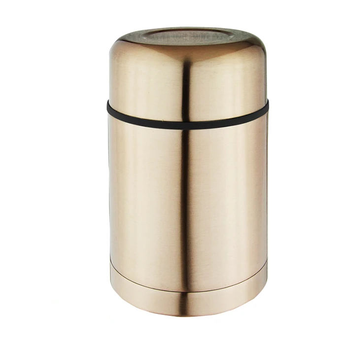 
vacuum insulated stainless steel double walls classical style food jar 