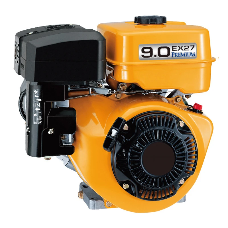 
EX17 Air-cooled 4 stroke single cylinder OHC horizontal PTO shaft 6hp gasoline engine 