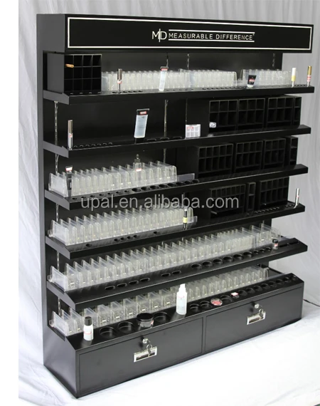 
OEM multifunctional black high quality acrylic cabinet display from china 