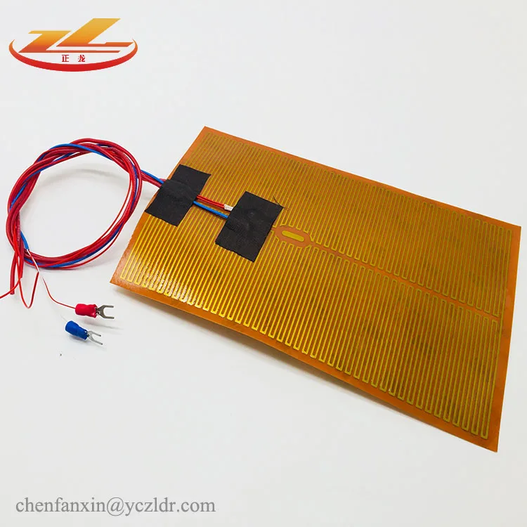 Industrial PI kapton film 5v polyimide foil flexible heaters