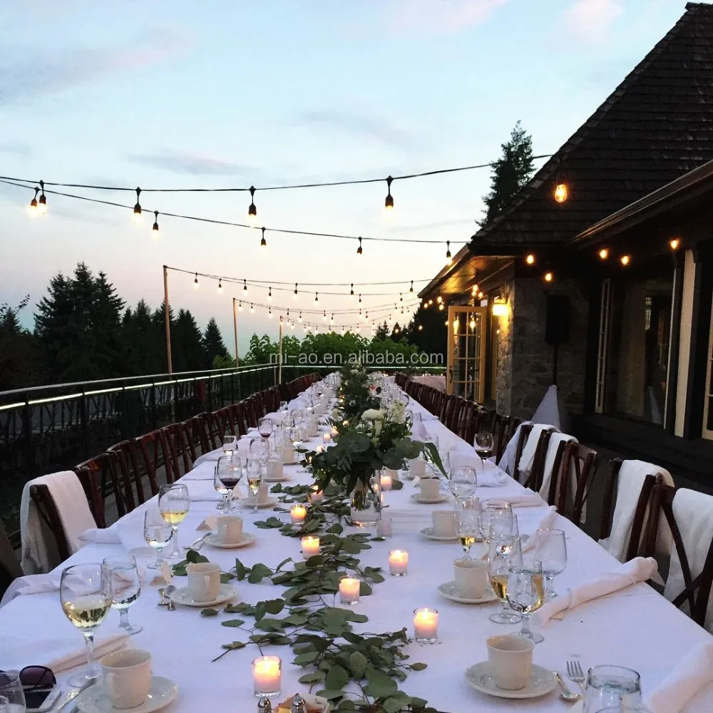 
Top sale high cost performance indoor bistro party connectable fairy decorative hanging lights string 