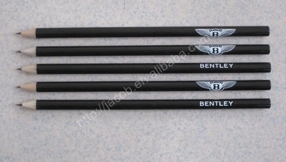 custom cheap wood hotel pencil without eraser