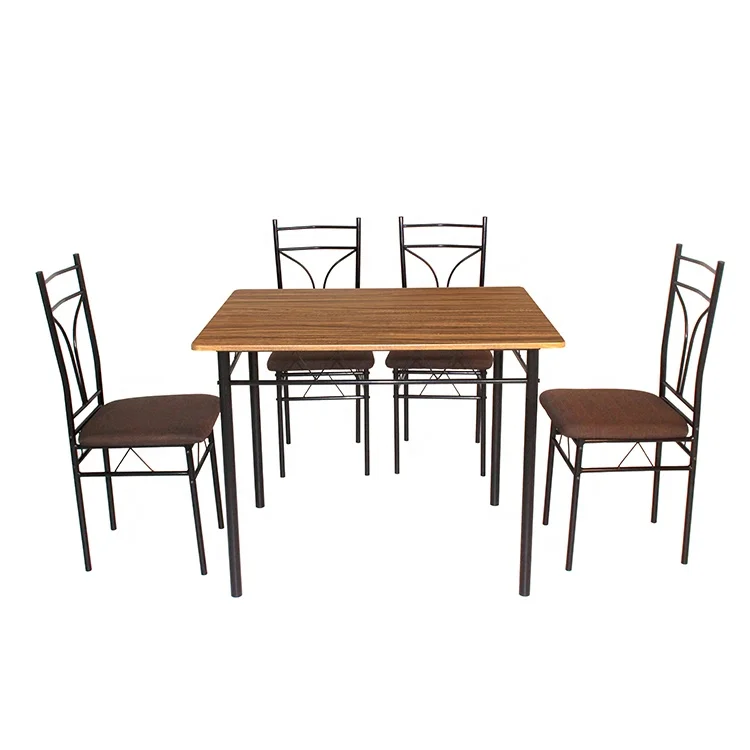Modern style dining room sets wooden board dining table DS-03