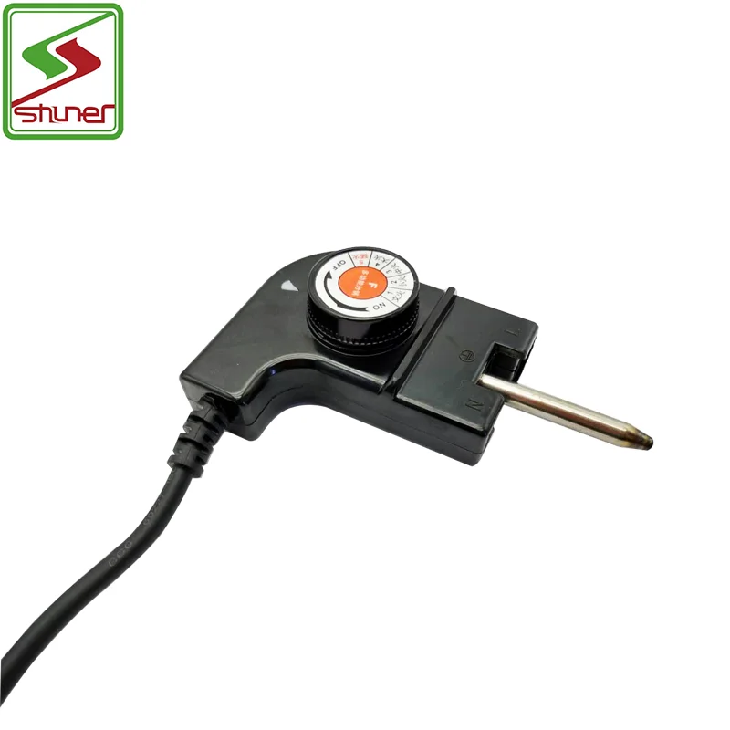 Popular Manufacturer 10A Temperature Thermostat Plug Hot Plate &BBQ Grill Plug in Thermostat