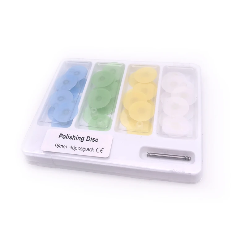 Diameter 12mm Dental STEM Polishing Discs for Gross Reduction/Contouring/Finishing/Polishing