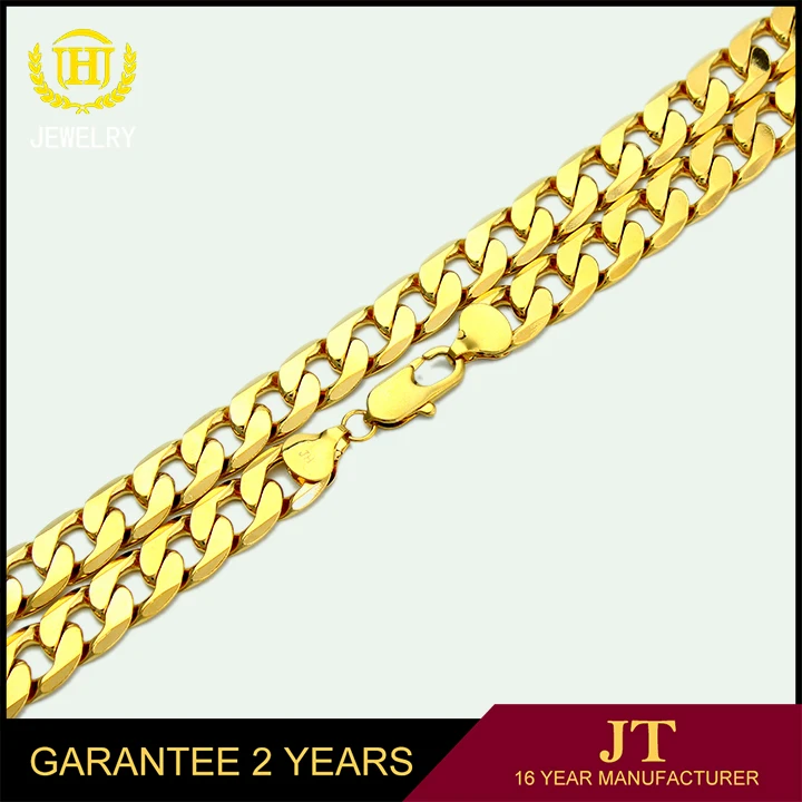
2018 Wholesale Custom dubai new gold chain design for men 