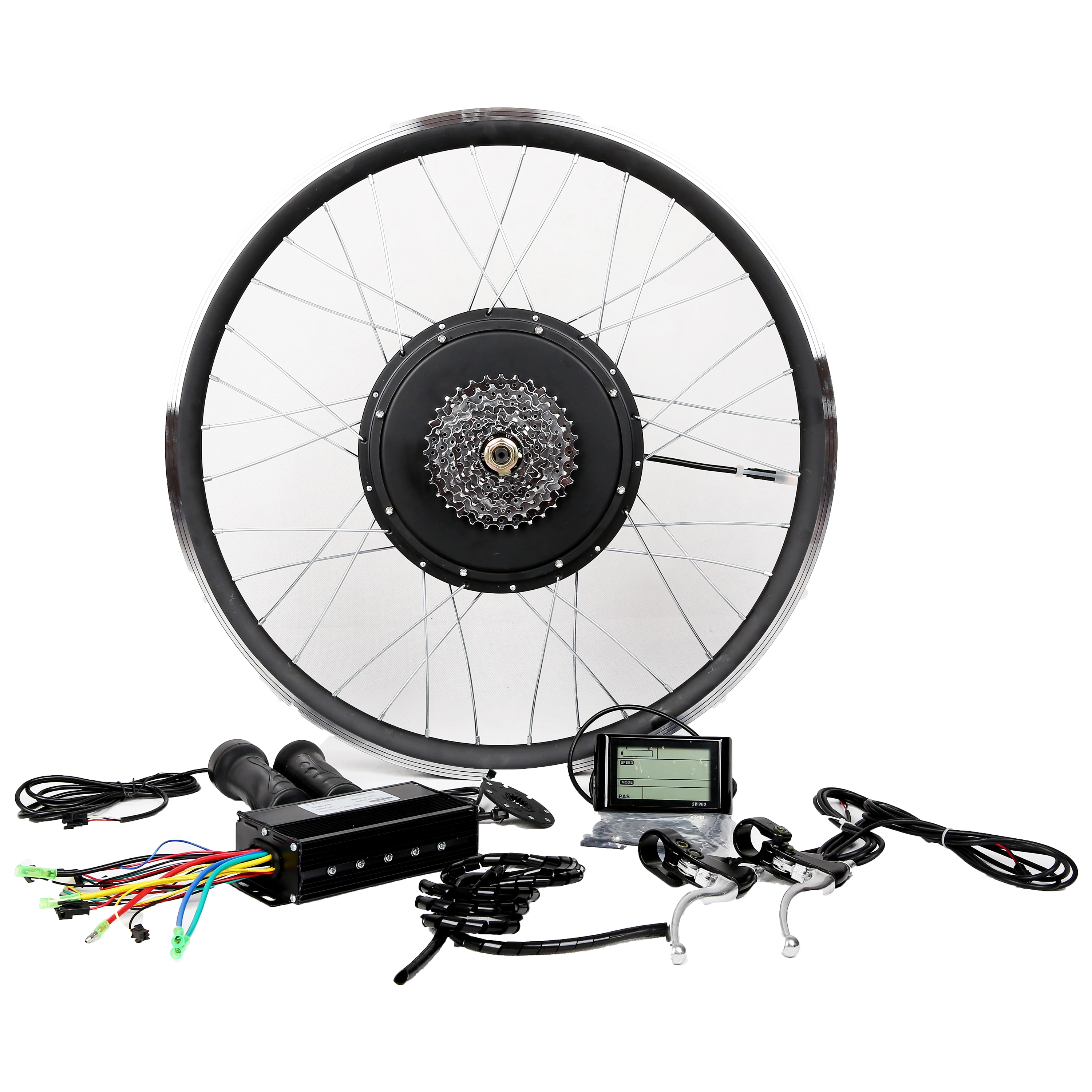 Brushless gearless motor for 48V 1500W kit transformation bicycle electrical worker electric bike kit 350w 500w 1000w