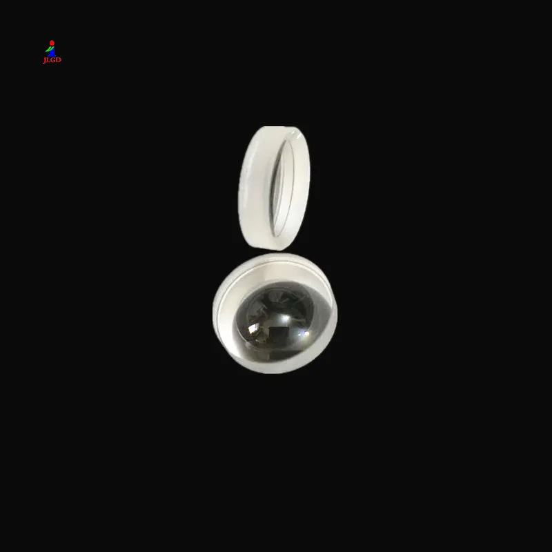 optical glass concave convex meniscus lenses with black edge