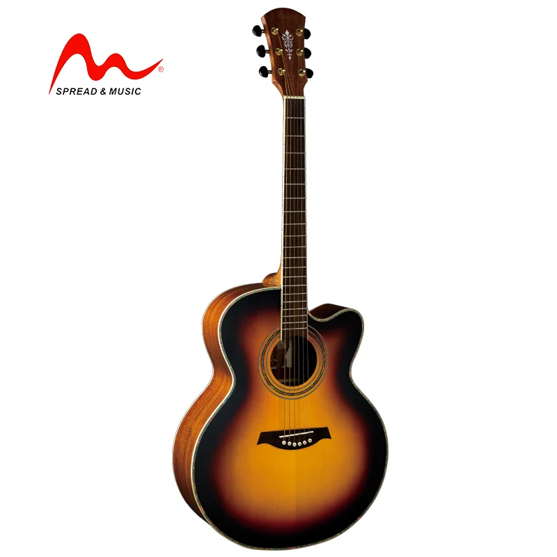 Jumbo style acoustic guitar with reasonable price
