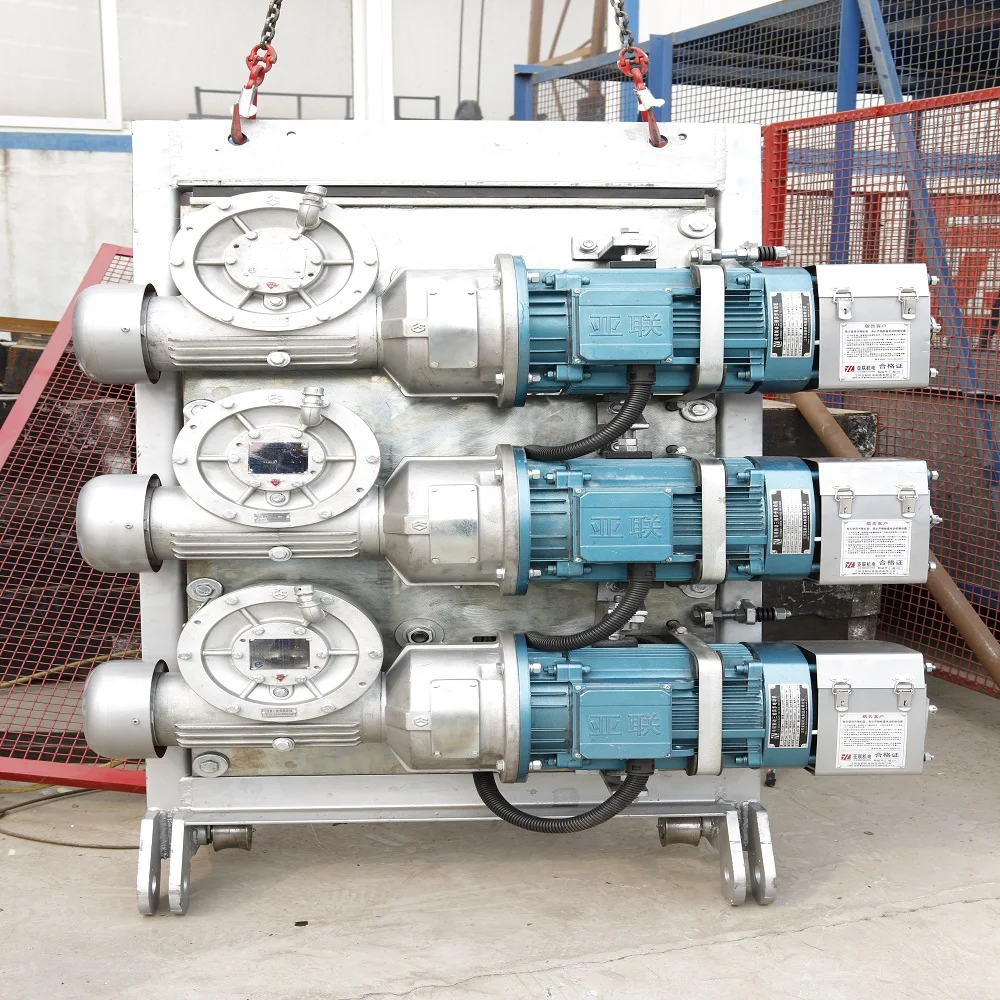 Грузоподъемный строительный подъемник HNDC SC200/200, грузоподъемный контейнер из материалов 2T