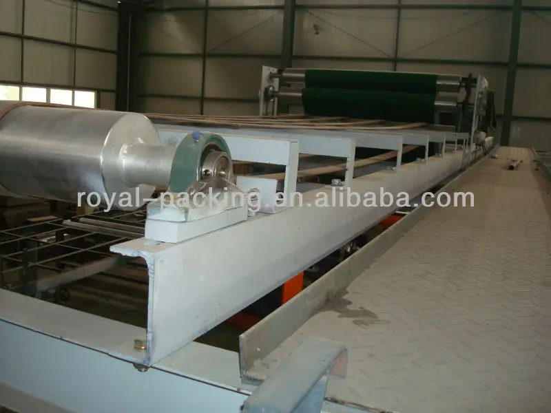 MJSGL-4 оборудование для изготовления производственной линии гофрированного картона однопокровная машина для изготовления двухслойного (2-слойная корругатор, двустенных гофрированных доска растительного происхождения)