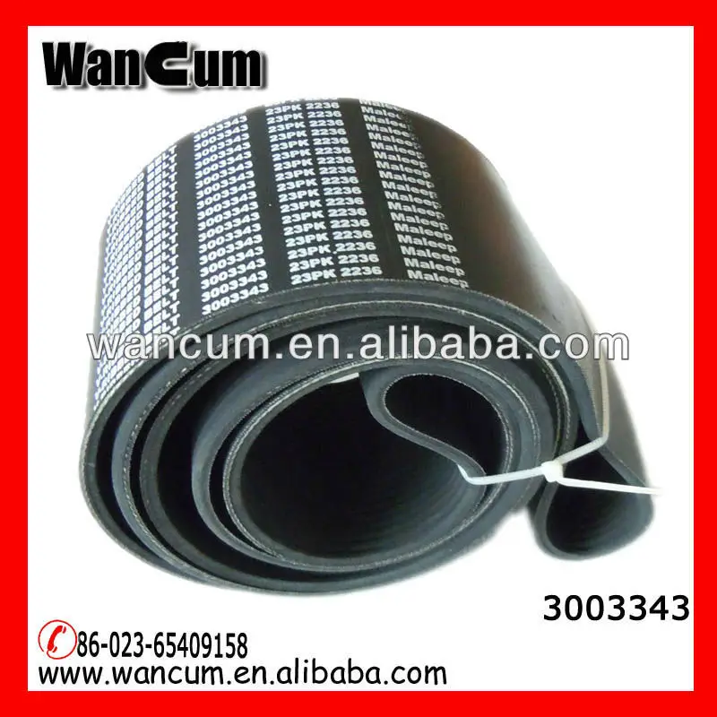 Чунцин китай поставлять дешевый генератор ремень вентилятора 178662 NT855 дизельный двигатель