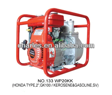 2,0 дюйма, оросительный насос, кераеновый водяной насос, керосиновый центробежный насос, керосиновый масляный моторный насос (WPH20K), работающий от GK100