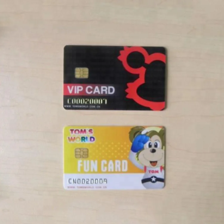 Plastic Loyalty membership Card with custom shape printed
