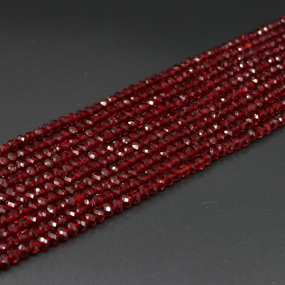fashion jewelry mail order faceted rondelle crystal beads strands