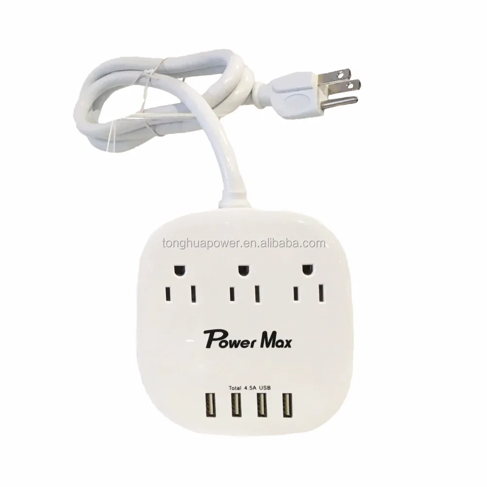 2.1 A USB electrical socket, Surge Protector - Six Receptacle Power Grommets, POP UP POWER OUTLETS