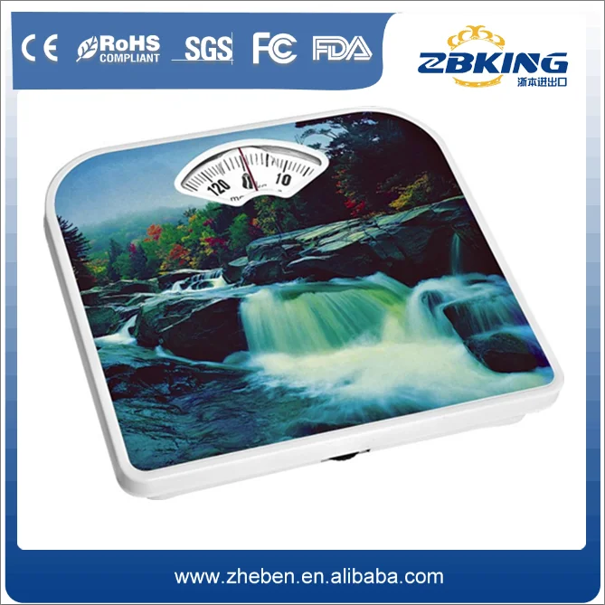 
2021 Cute pattern mechanical bathroom scale from manufacturer 