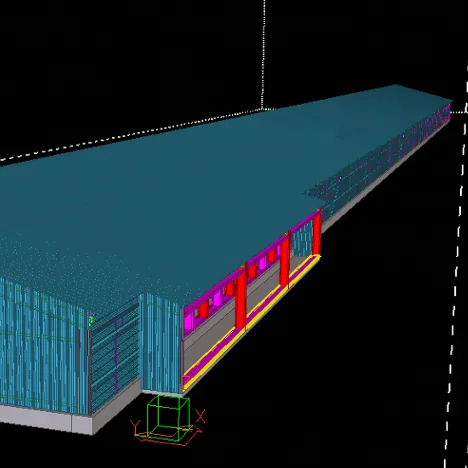 Дизайнерские ячейки для кур, Кения, птицефабрика