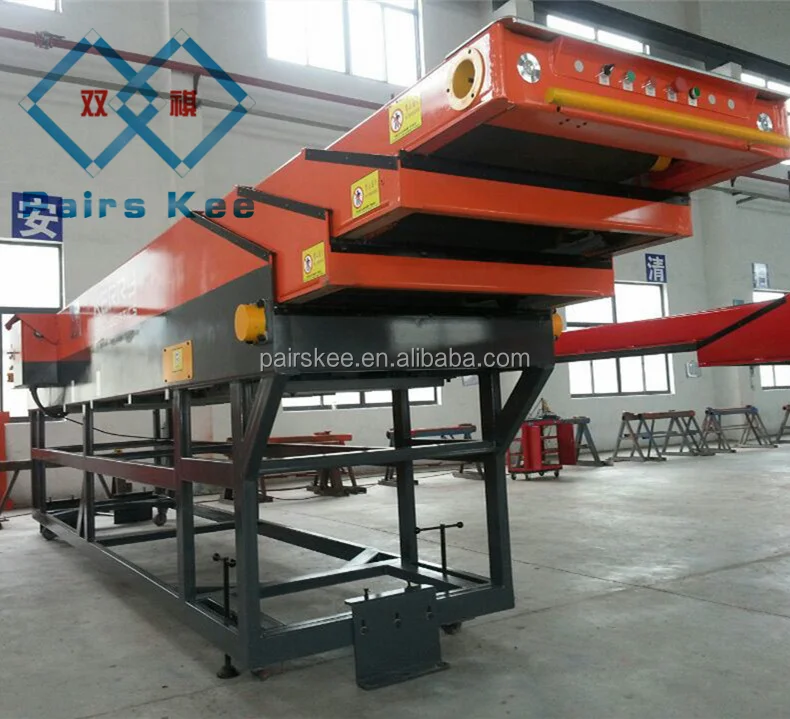 Shuangqi movable truck loading unloading movable telescopic belt conveyor with hydraulic lifting system