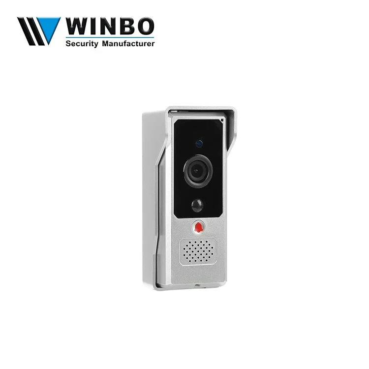 2018 новый продукт Wi-Fi батареи дверной Звонок камера Встроенный PIR микрофоном и ICR Встроенный слот для карт TF