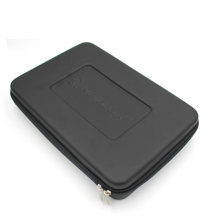 Protective stylish handle zipper large leather inside foam tool case