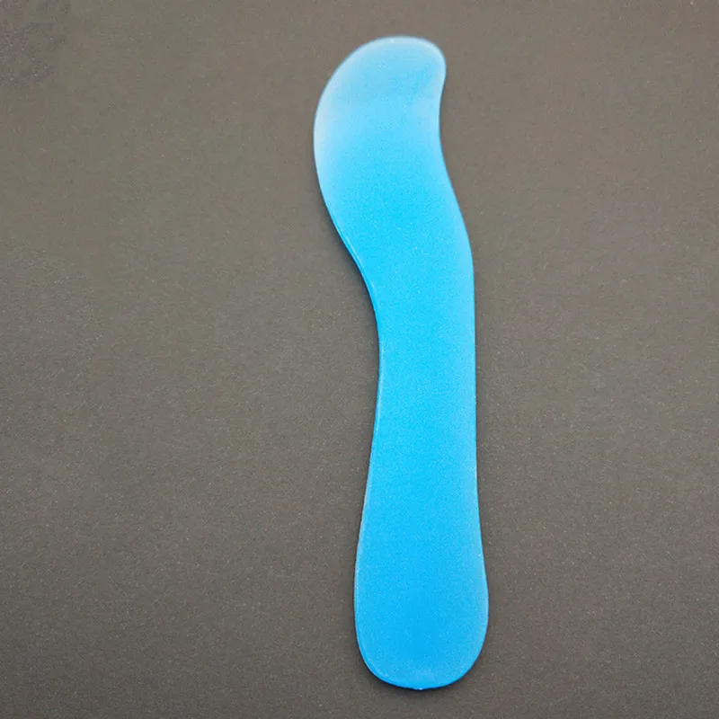 Голубая ложка для тела, палочка для самостоятельного дозирования, косметический шпатель