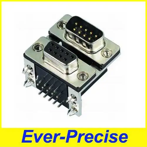 Питания двойной слой d-sub разъем (выше 9 пен/вниз 9 в) l = 19.05