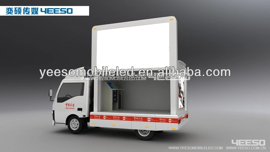Outdoor Mobile LED Display Truck for Advertising  YES-V6