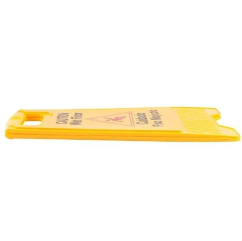 Commercial Caution Safety Sign Plastic Yellow Warning Board